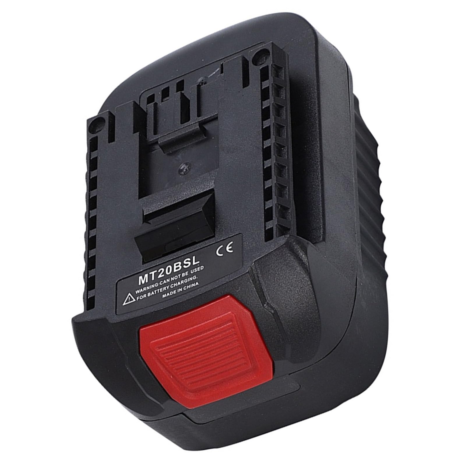 Para baterías de 18 V, fácil de transportar, carcasa de plástico resistente, adaptador general para herramientas eléctricas, fácil instalación de baterías a adaptadores de herramientas