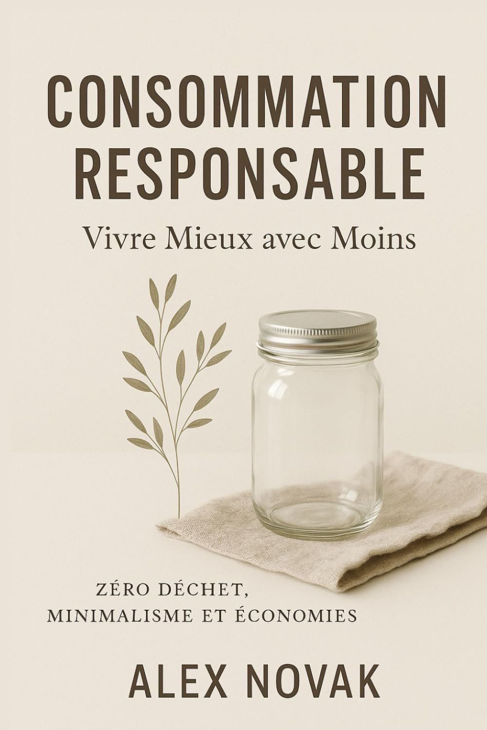 Consommation Responsable : Vivre Mieux avec Moins - Zéro Déchet, Minimalisme et Économies: Économisez 500€/mois - Minimalisme Heureux - 100 Astuces Concrètes - Sans Culpabilité