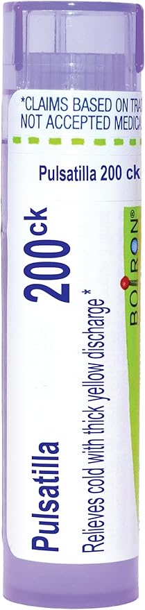 My Personal Guide to the Best Homeopathic Remedies for Acne Vulgaris 14 Boiron Pulsatilla 200Ck Homeopathic Medicine for Colds - 80 Pellets