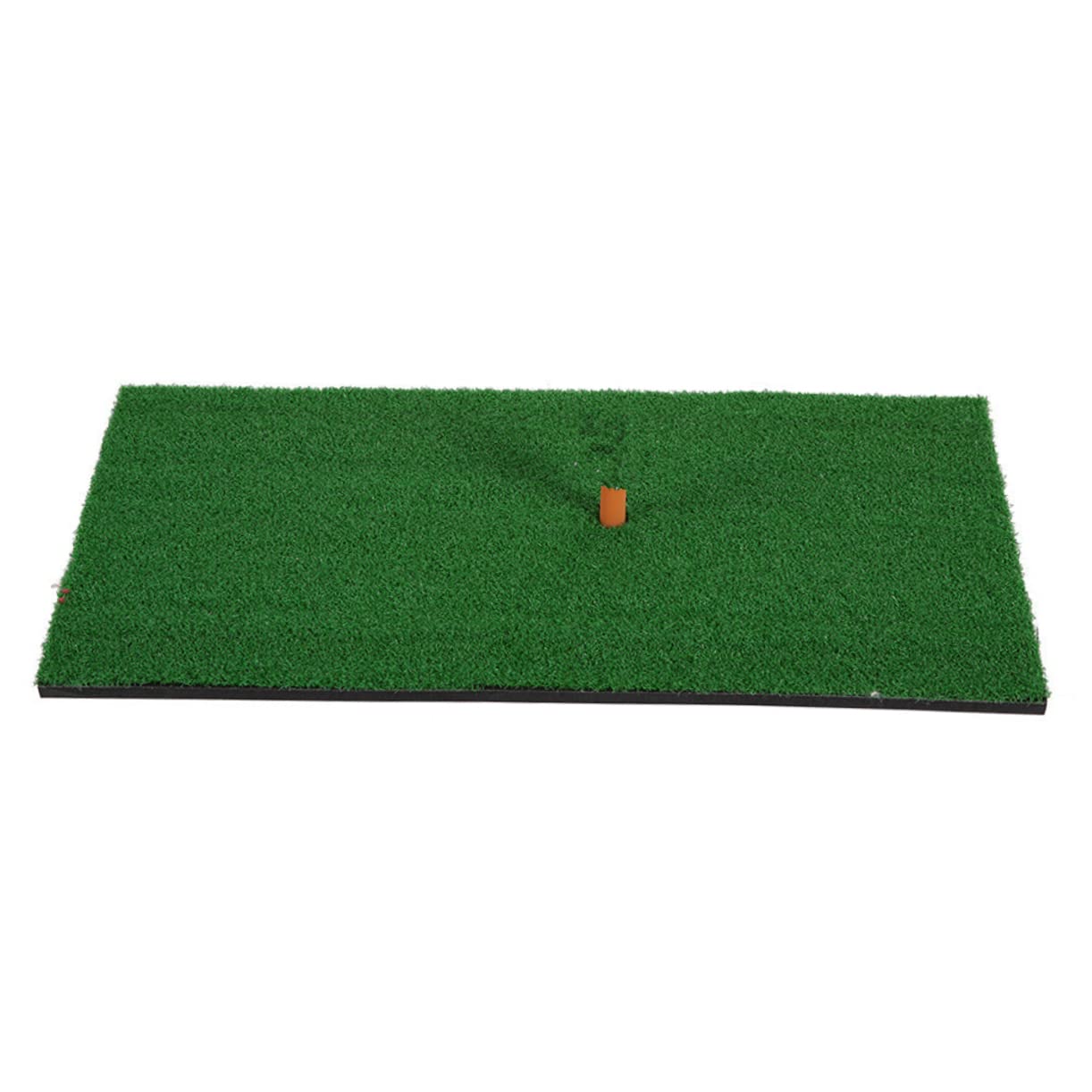 Übungsmatte Golf mit Nylonmaterial und Gummi Teehalter Tragbare Trainingsmatte für Outdoor Sport Training und Indoor Übung 30 X 60cm Leicht Aufzubewahren und Transportieren