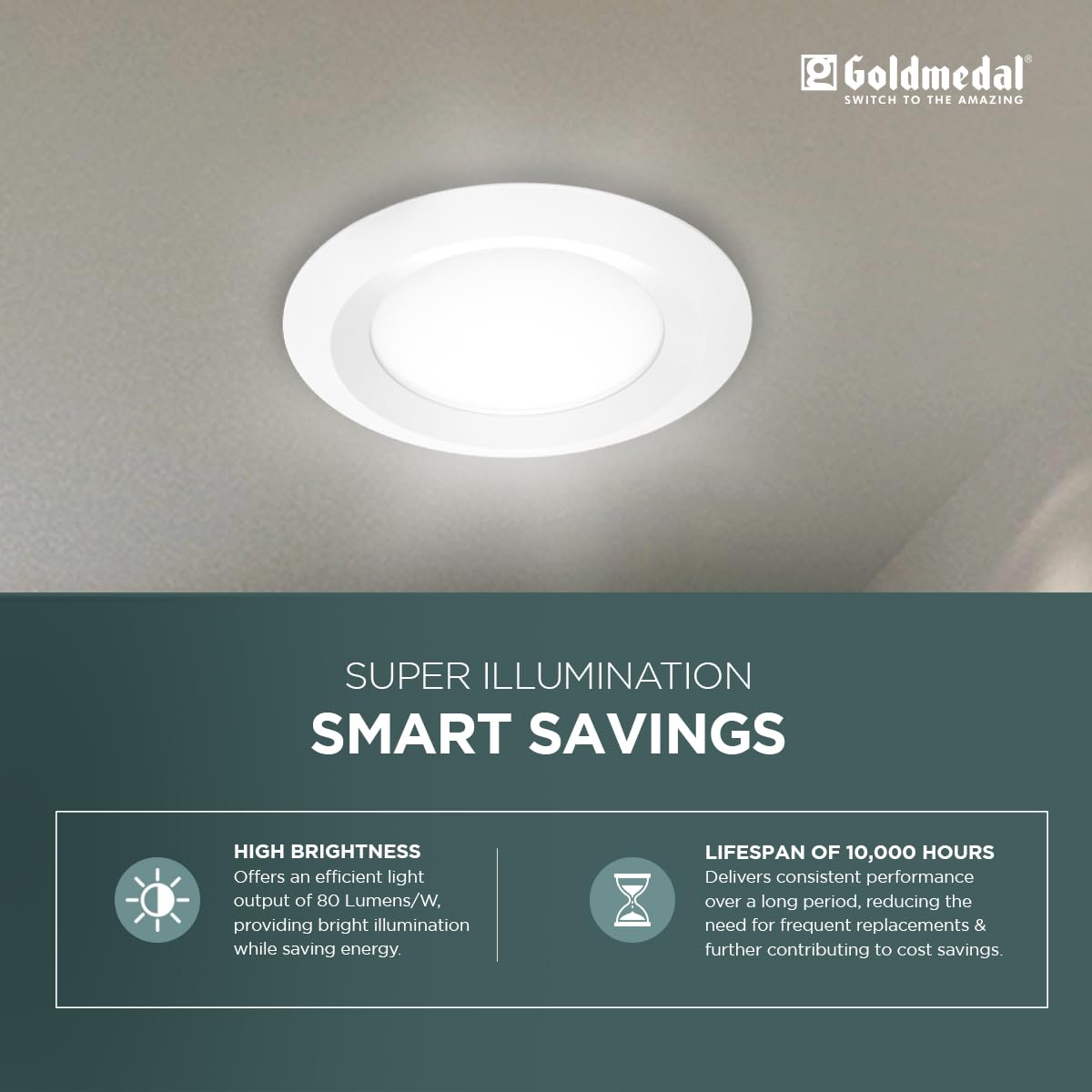 Goldmedal Ligo LED Downlights - Color Changing & Energy Efficient -5
