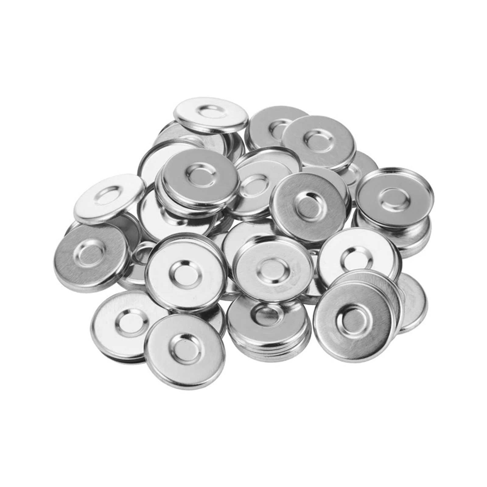 100 szt./zestaw dwustronnych breloków do kluczy, przypinek, przypinek do kluczy, przypinek do kluczy, przypinek okrągłych DIY Produkcja DIY(32mm,Mixed Base)