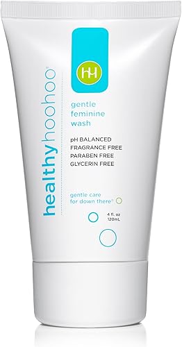 Healthy hoohoo Gentle Feminine Wash - Sin fragancia y todo natural 4 fl oz