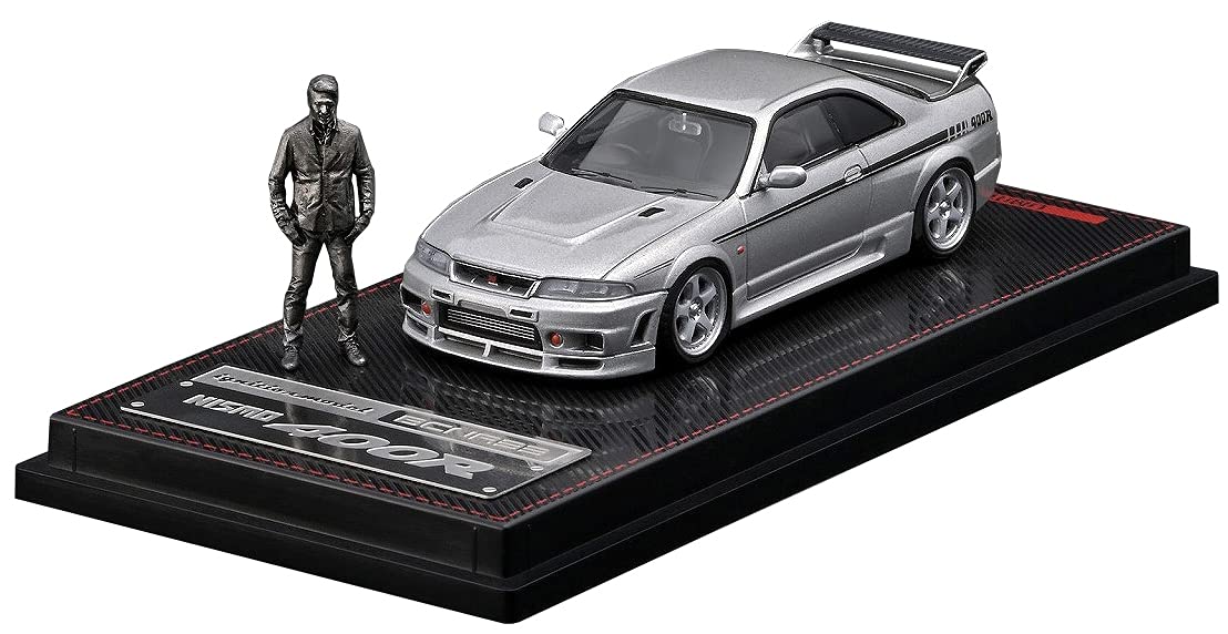 Amazon | ignition model 1/64 ニスモ R33 GT-R 400R Silver With Mr 