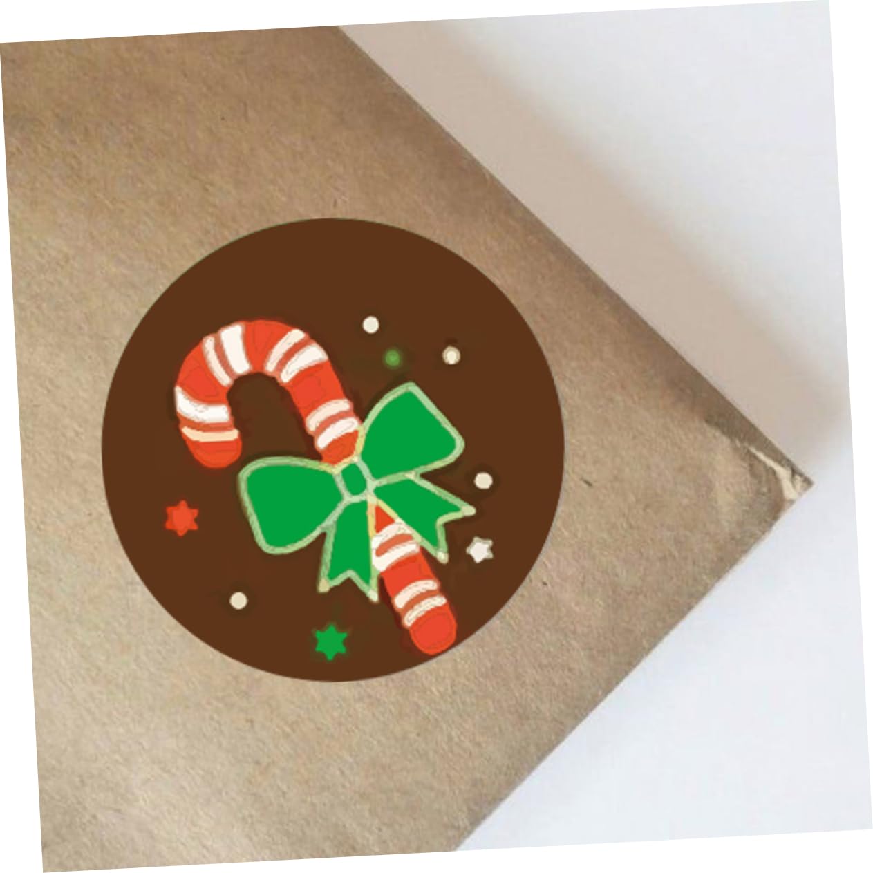 BESTYASH 10rotoli Etichette Adesive Natalizie Adesivi Decorativi Per Regali Natale Per Biglietti e Decorazioni Festive Design Natale