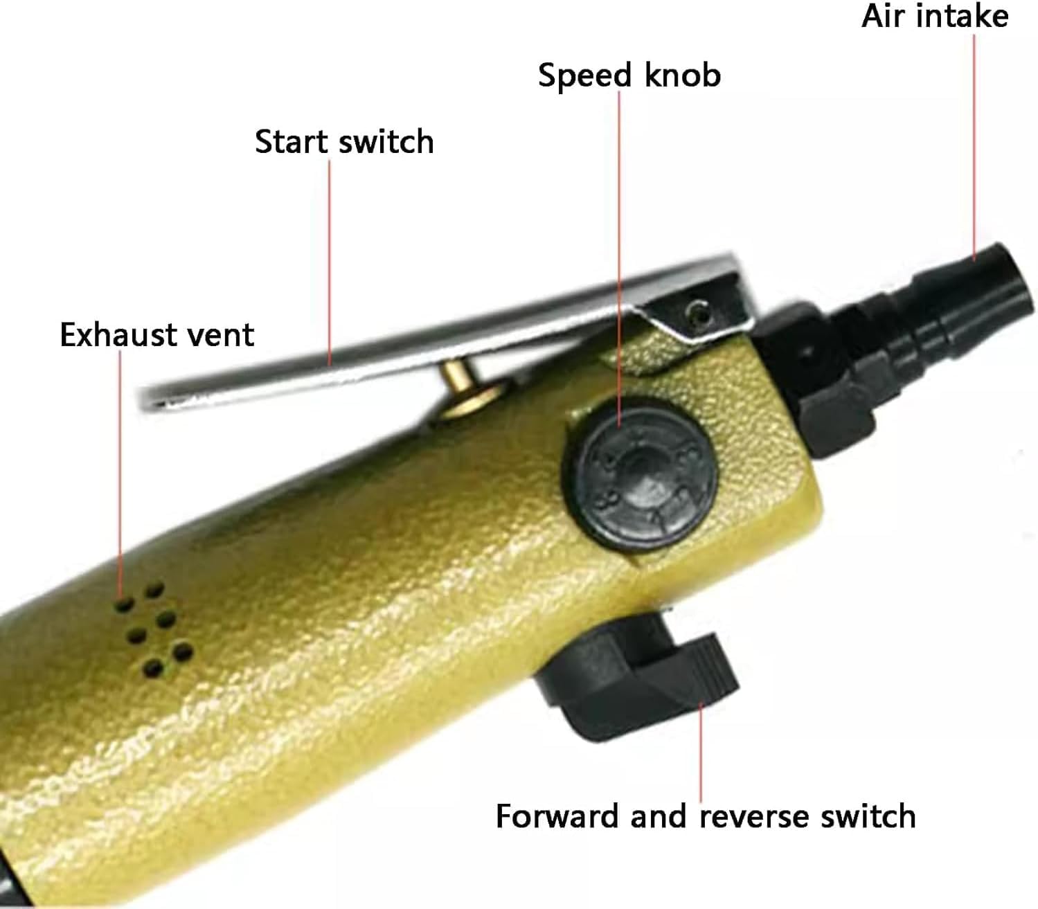 Tappatrice Pneumatica, Tappatrice Manuale A Vite Per Bottiglie, Con 6 Teste Di Tappatura, Velocità Regolabile Fino A 2500 Giri/min, Per Tappi Di Bottiglia Da Φ10 A 50 Mm