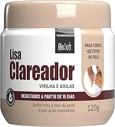 Soft Hair - Cremoso Lisa Clareador Soft Hair 120Gr Virilha E Axilas
