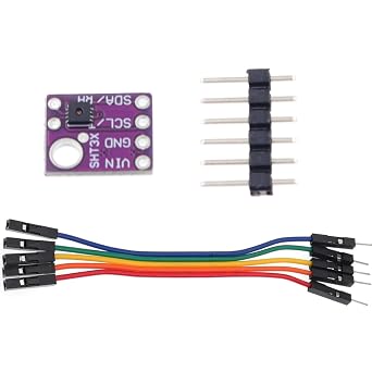 SHT30 SHT30-D Digital Temperature Humidity Sensor Module I2C Breakout Digital Output -45C to 125C Temperature Sensor 0 to 100% RH Humidity Detector Accuracy 3% RH 0.3C with Cable SHT-30