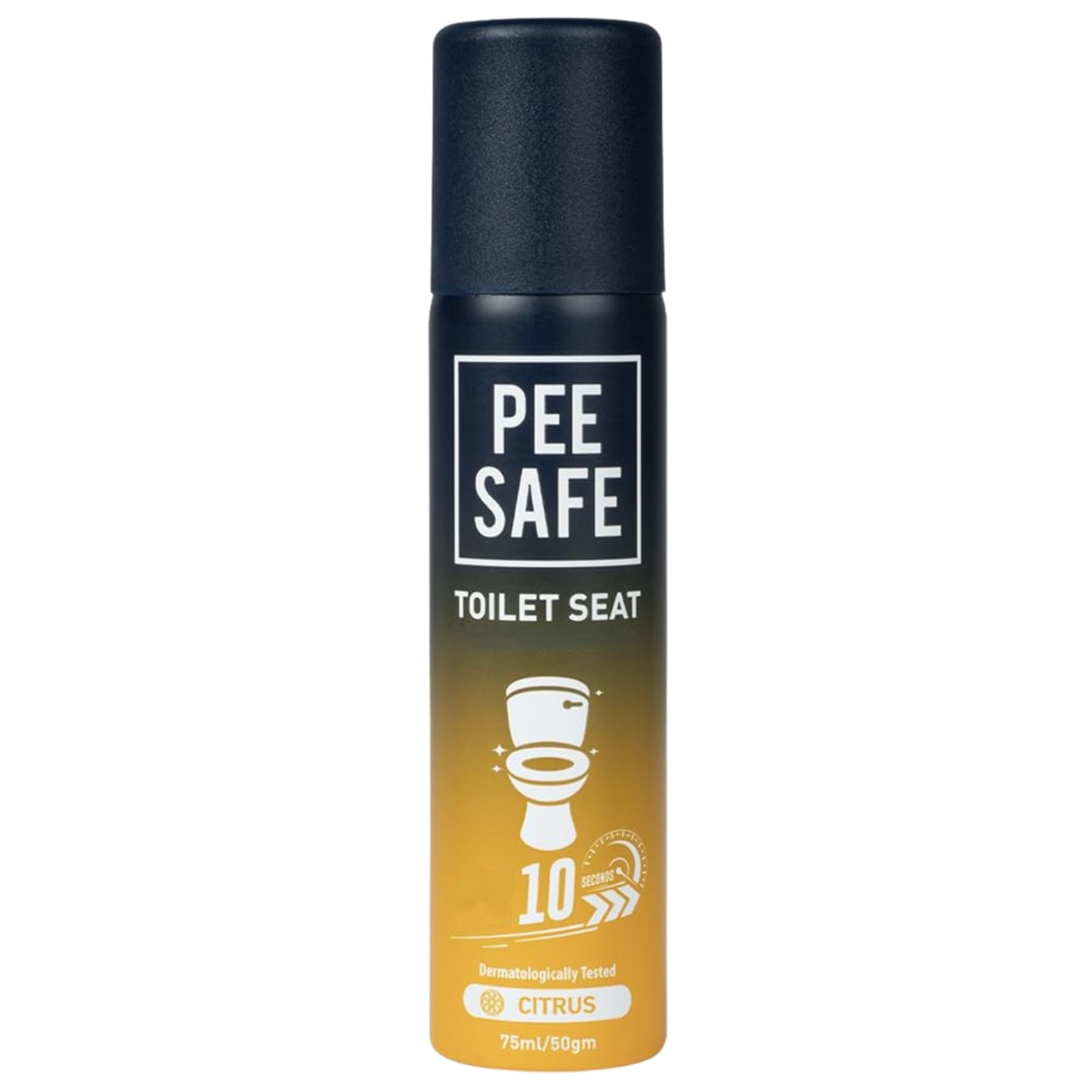 peesafe Pee Safe Toilet Seat Sanitizer Spray 75 Ml - Citrus | Reduces The Risk Of UTI & Other Infections | Protects From 99.9% Germs In 10 Seconds & Travel Friendly | Anti Odour, Deodorizer-picture-10