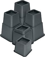 Vista 10 de Utopia Bedding Elevadores Ajustables para Muebles de Cama - Elevación en Alturas de 3, 5 u 8 Pulgadas Elevadores de Servicio Pesado para Camas