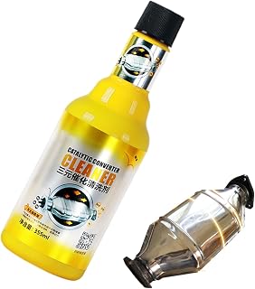 Catalytic Converter Cleaner - Car Engine Catalyst Cleaner | 355ml Fuels and Exhaust System Cleaners, Oxygen Sensor Cleaner, Emissions Control Solution for Car Engine Boost Up Oxygen Sensor