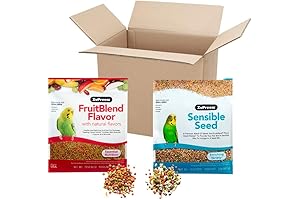 Sensible Seed Bundle FruitBlend Flavor Pellets for Small Birds