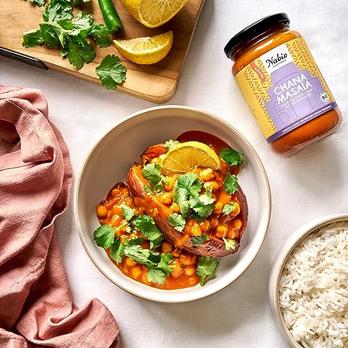 NABIO I Chana Masala Asia Sauce I (6x 325 ml)