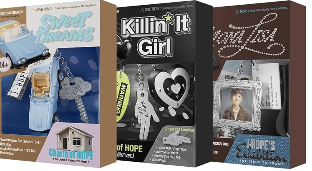 BTS J-HOPE Charm of HOPE アルバム 3点セット Amazon.com: j-hope (BTS) Album - Charm of HOPE (3 types