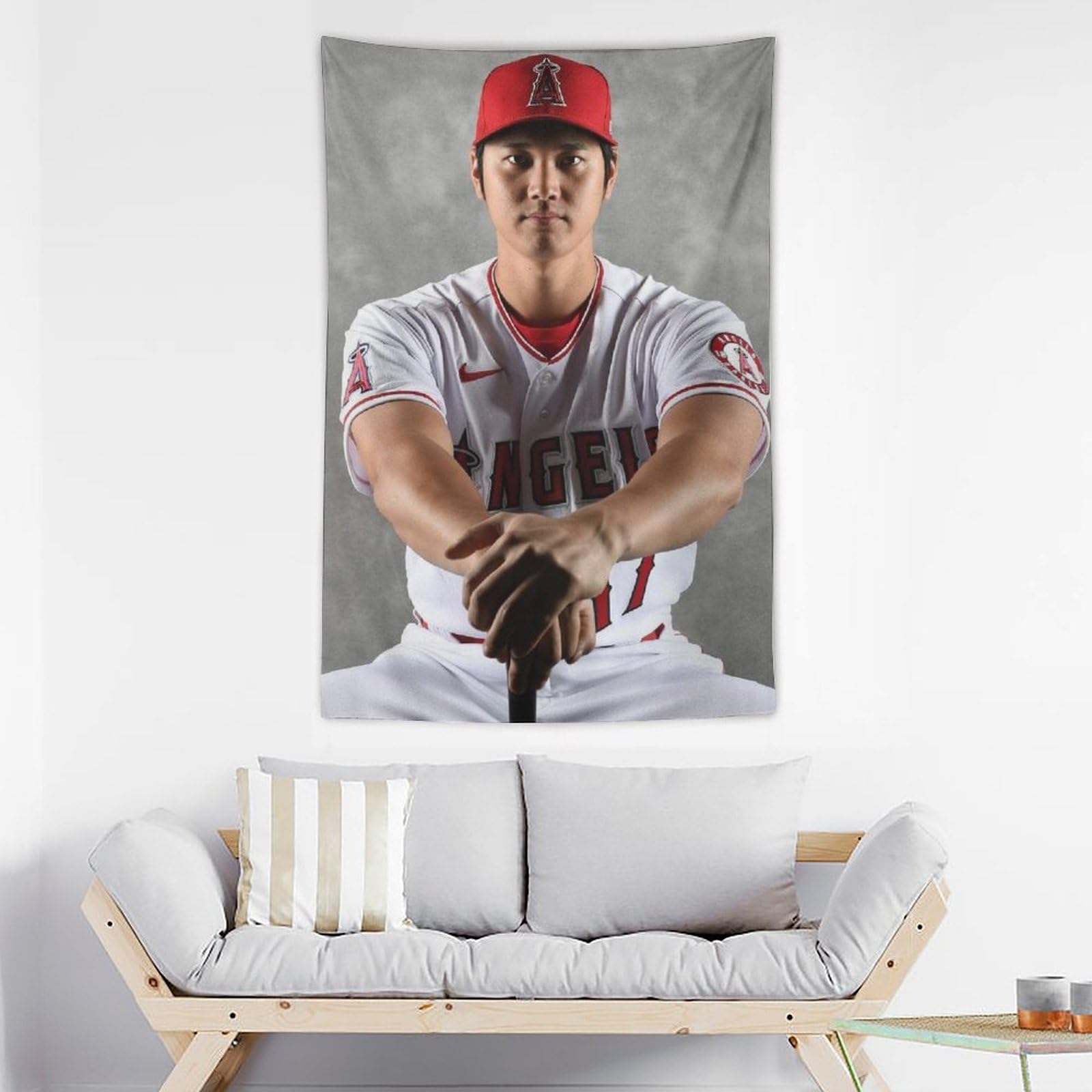 大谷翔平　タペストリーポスターセット Amazon.co.jp: 大谷翔平 ドジャースタペストリー 写真ポスター