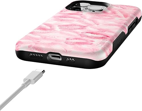 Vista 388 de Casely iPhone 13 Pro Case Compatible with MagSafe Blue Marble Case