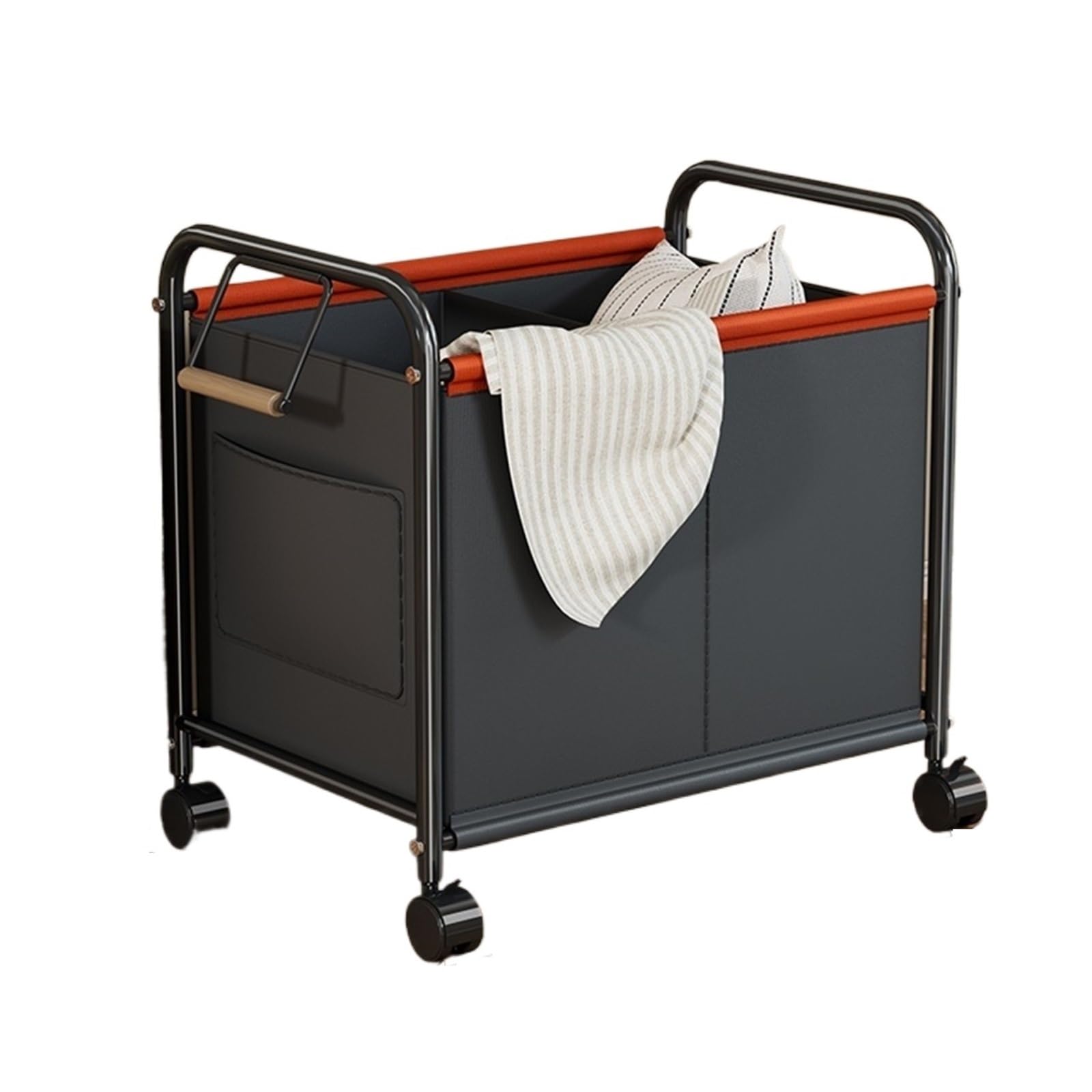 Laundry Trolley Large Capacity Laundry Hamper Cart With Wheels