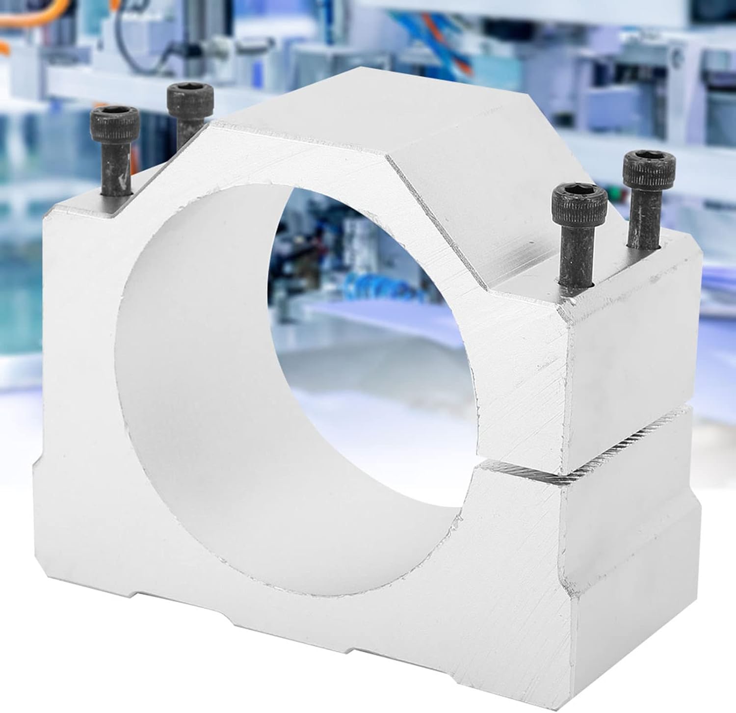 80mm CNC Clamp Mounting Bracket Shaft Spindle Motor Mount Base Bracket