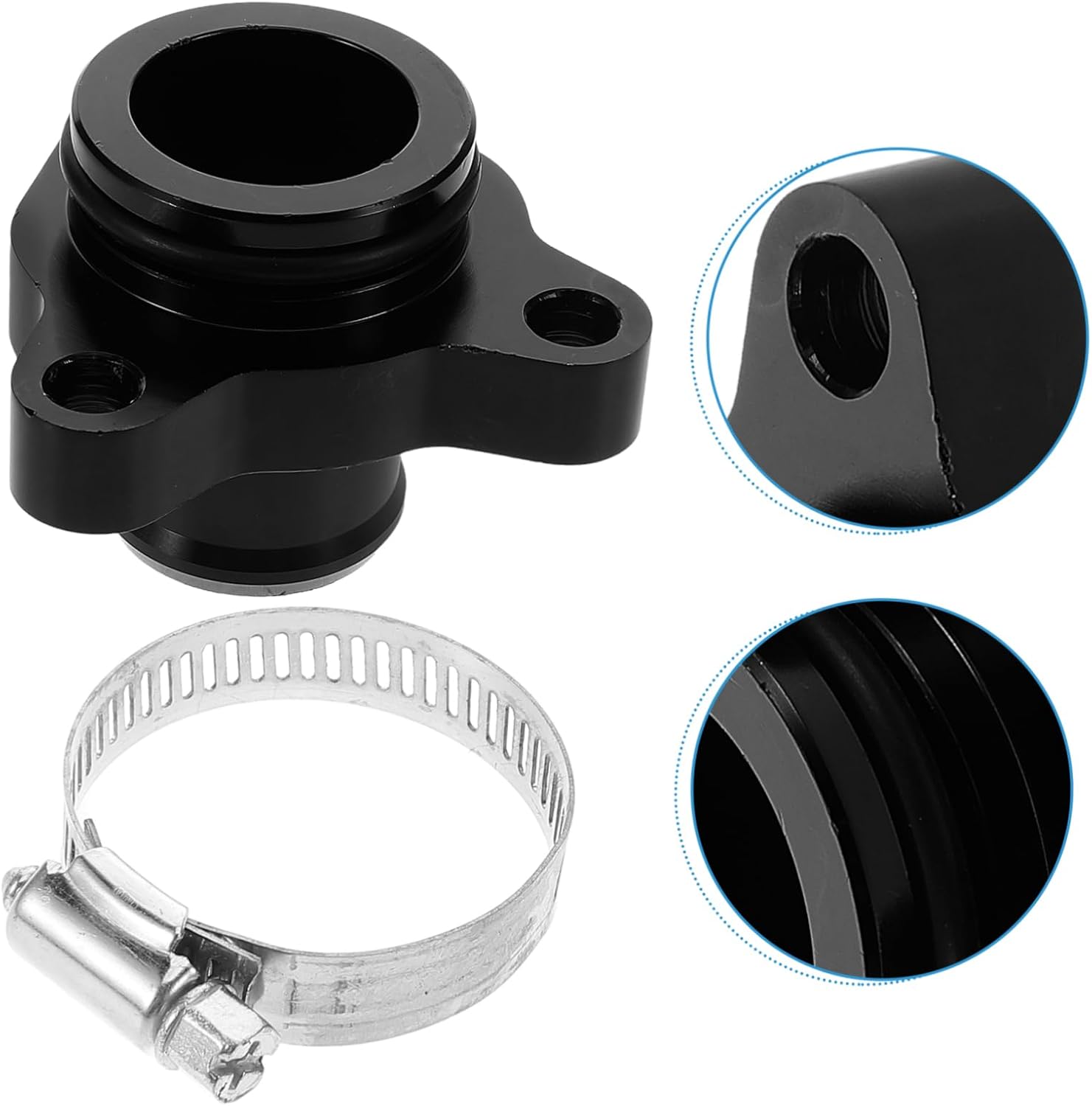 Automotive Water Hose Connector Repair Kit Cooling Hose Joint for Enhanced Efficiency Easy Installation Compatible Models