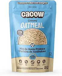 Oatmeal - Creamy 450g - Mix De Aveia Proteico E Saboroso