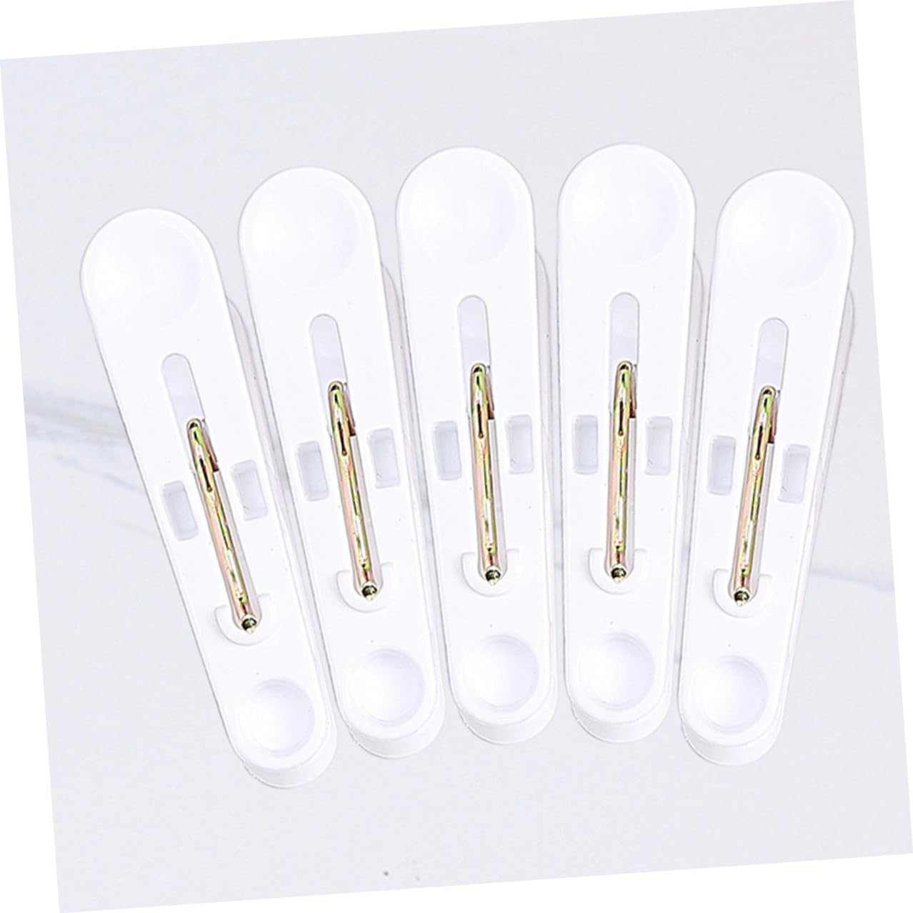 ABOOFAN 3 Set Mollette Bucato Antiscivolo Plastica Colorate Clip Per Stendibiancheria Resistenti Al Vento Per Indumenti E Trapunte 100 Pezzi*3
