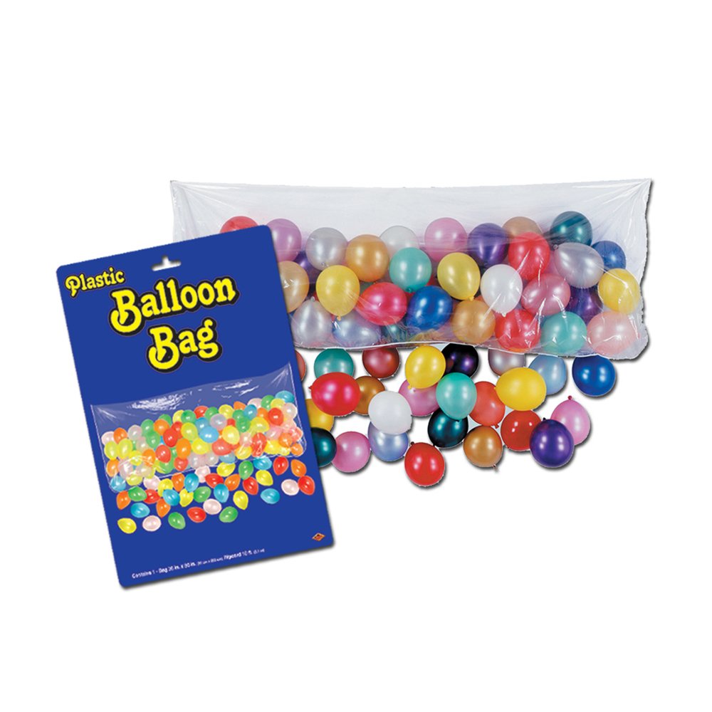 Beistle 1er Pack Kunststoff Ballon Tasche, 0,9 m von druckknopfstiel -