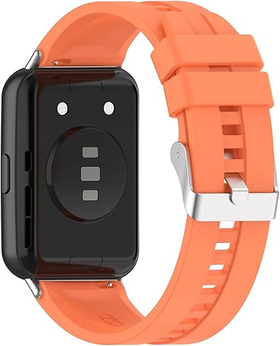 Miniatura 3 de Chofit Paquete de 3 correas compatibles con Huawei Watch Fit 2, correas deportivas de silicona suave de repuesto para Huawei Watch Fit 2 Smartwatch