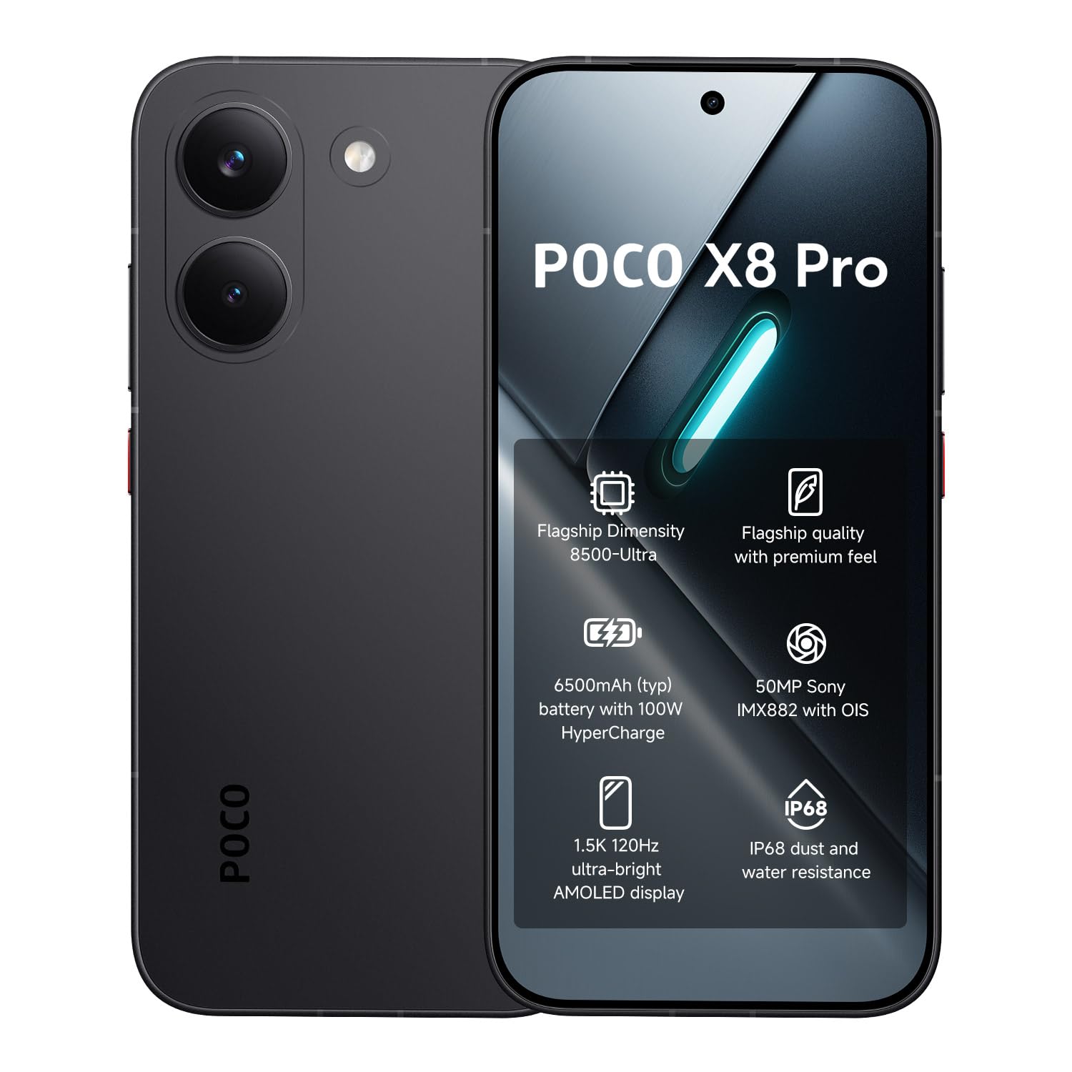 POCO X8 Pro 12GB RAM 512GB ROM, Siyah