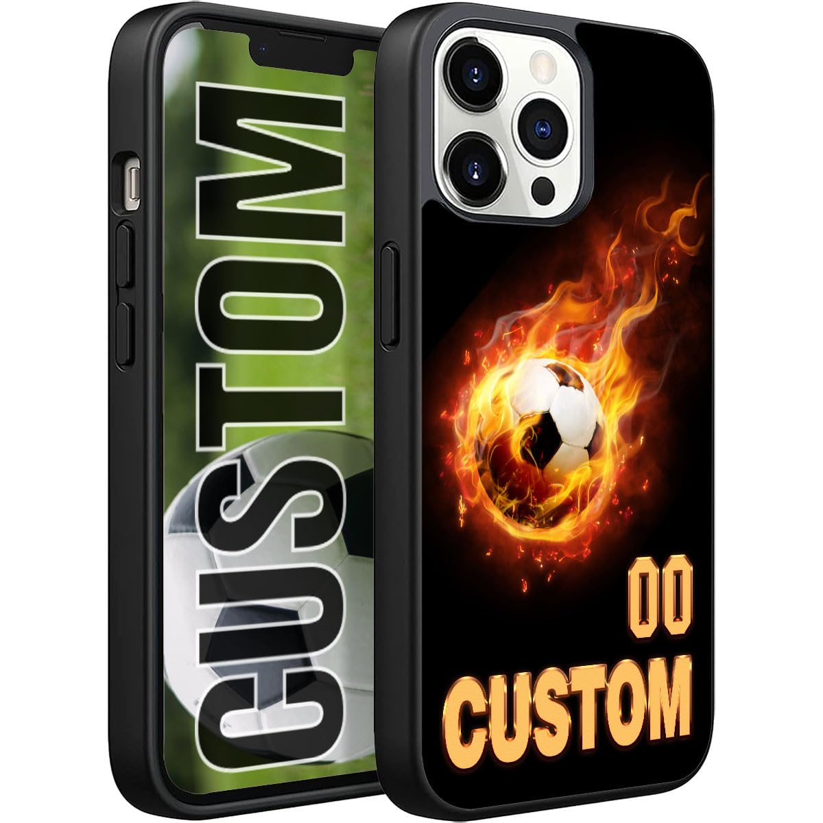 Amazon.com: Giervtor Personalized Soccer Phone Case Custom Football Phone  Cases for iPhone 17/16/15/14/13/12/11 Pro Max for S26/S25/S24/S23/S22/S21  FE/Plus/Ultra/A17/A16/A15/A14/A54/Moto G Stylus : Cell Phones & Accessories