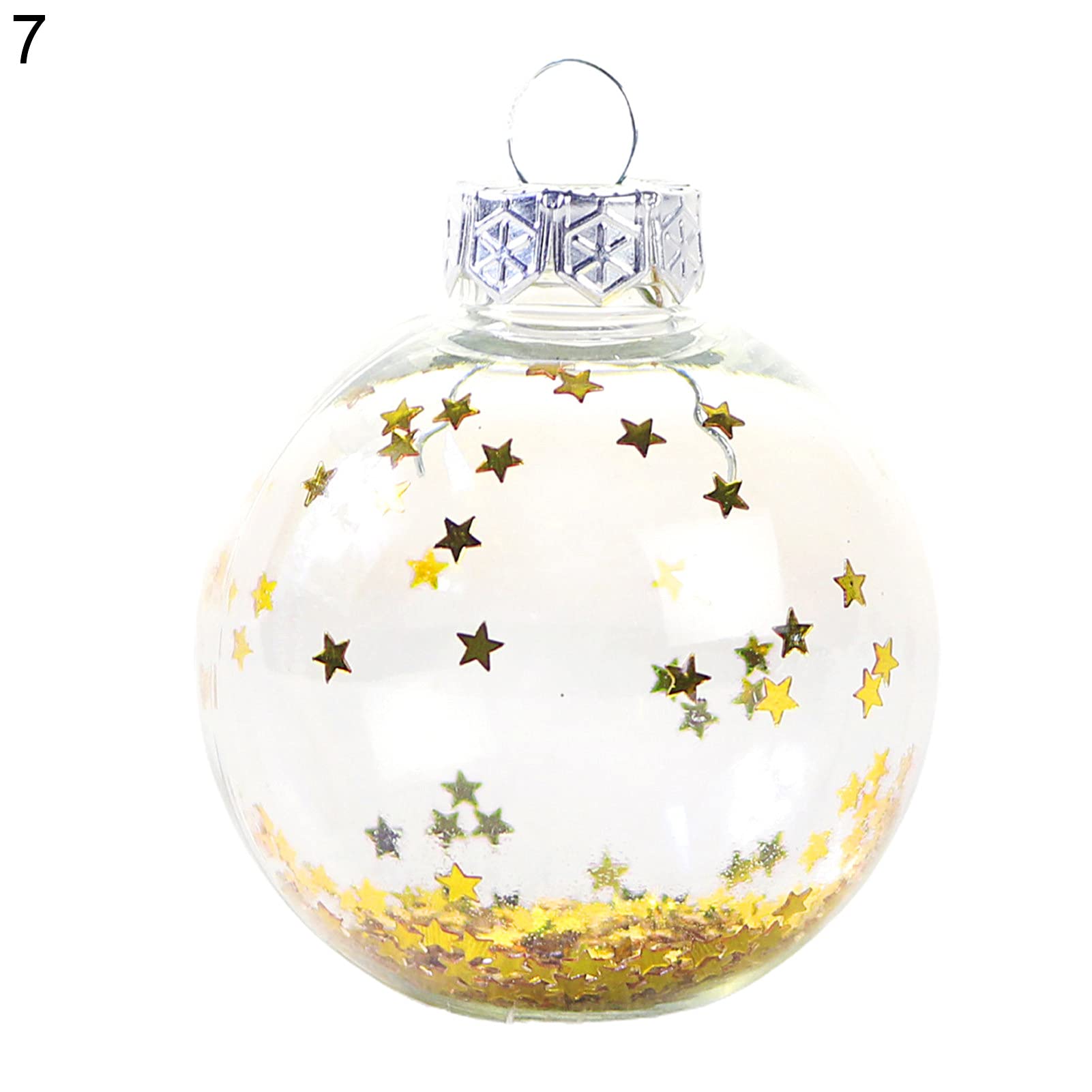 Itkcozcg Decorazioni natalizie, confezione da 32 pezzi, infrangibili, decorazioni per albero di Natale, decorazioni delicate con ciondolo a forma di bambola
