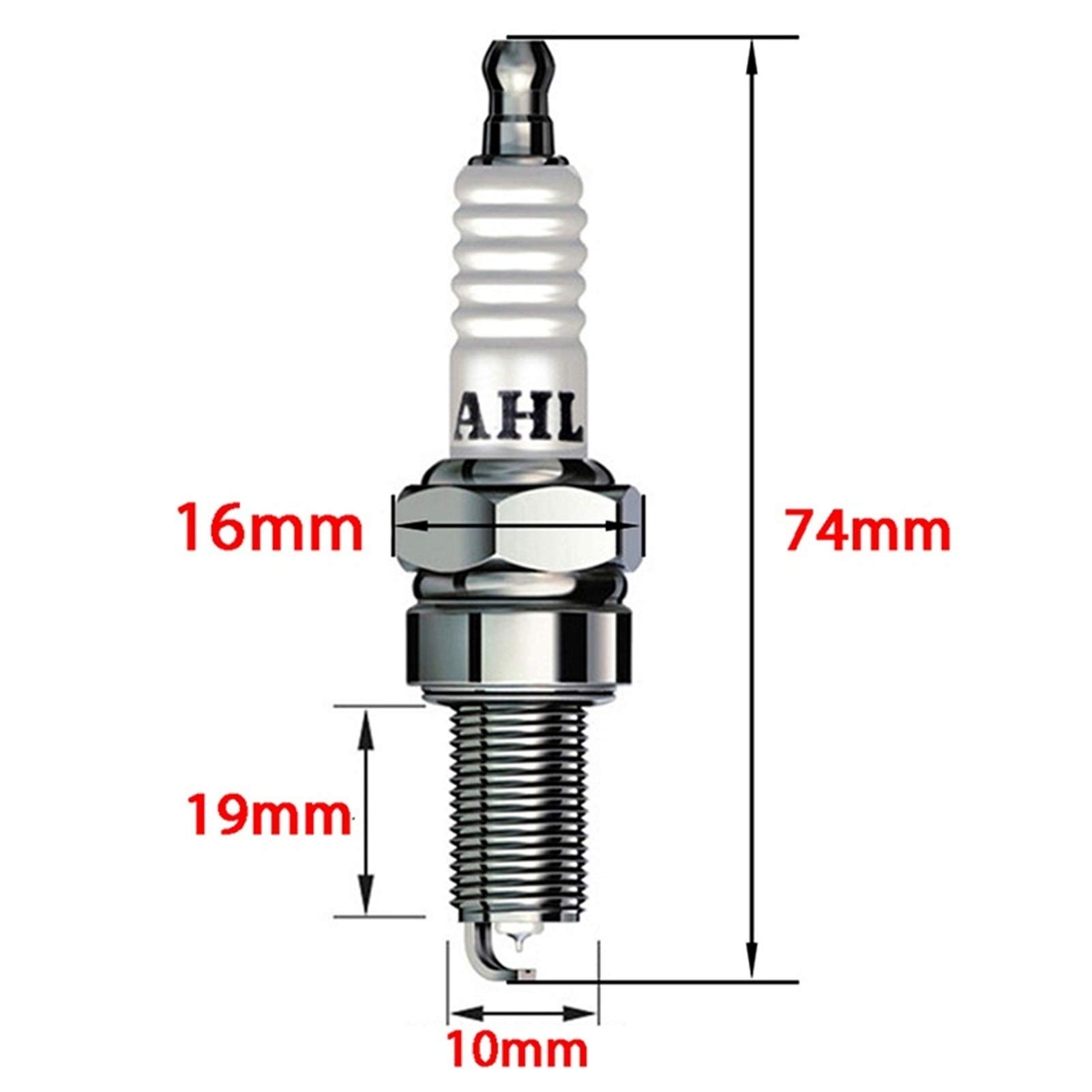 Bujías de Encendido para automóviles Kawasaki Vn800 W650 Z1000 Zr1000 Z650 Er650 Zg1400 Zr1000 Z1000 Zx636 Auto