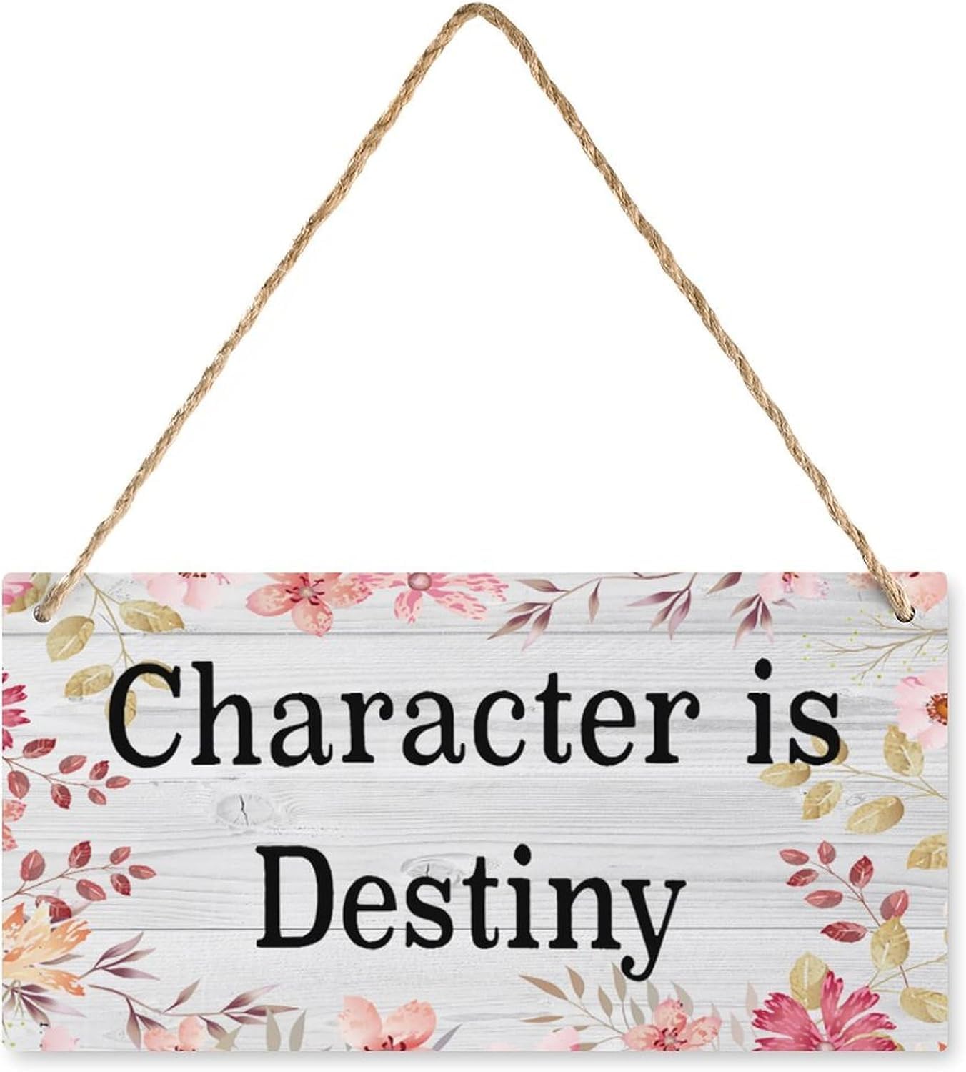 Wooden Decor Sign Character Is Destin Decor Sign Funny Home Signs Decor Wooden Sign Home Decor Rustic Farmhouse Welcome Wooden Sign Decor Wall Art 8x12 Inch
