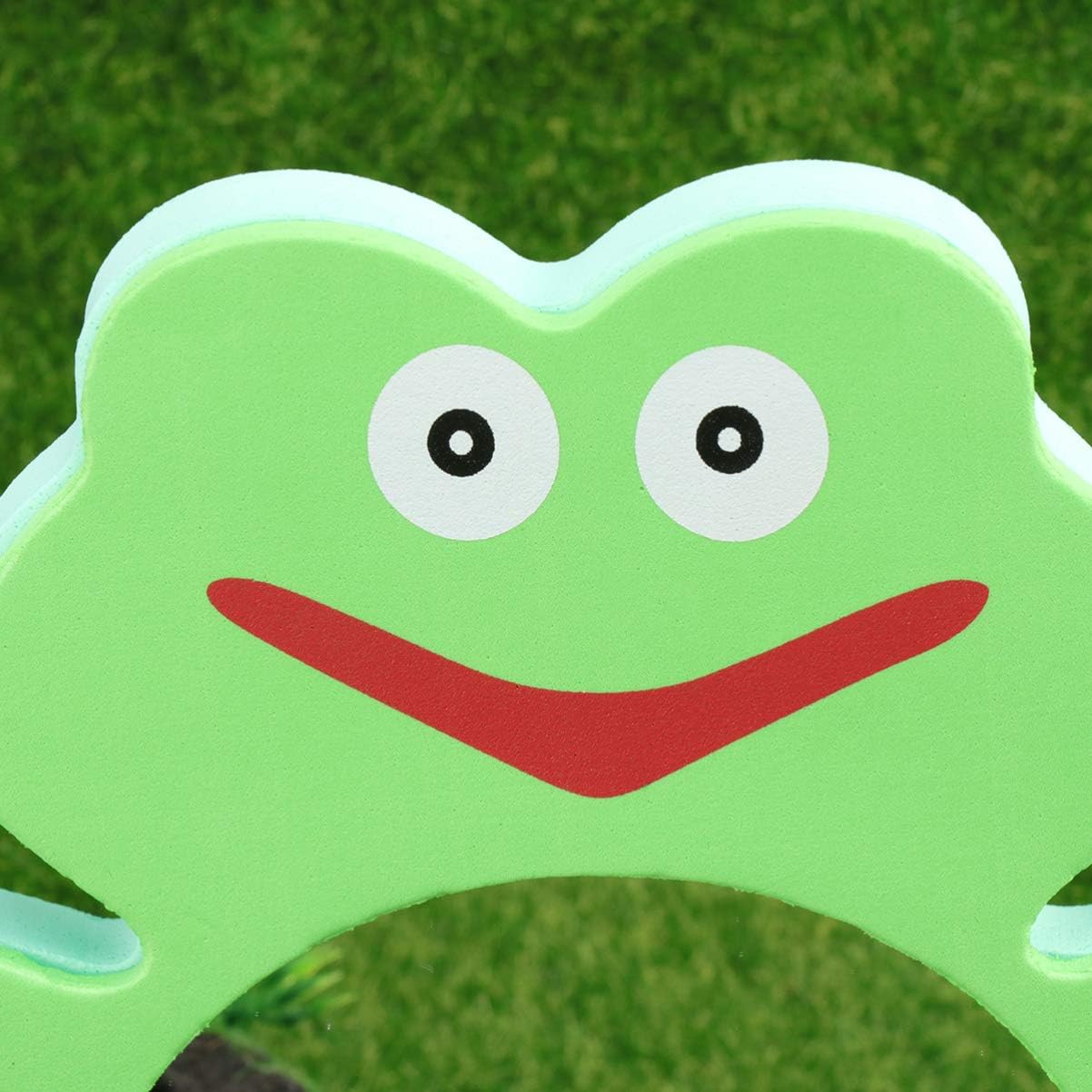 Baby Mirror Bath Toy Cartoon Animal Mirror Bathing Plaything Water Educational Toys for Children Kids, Green, 24X24cm - Image 4