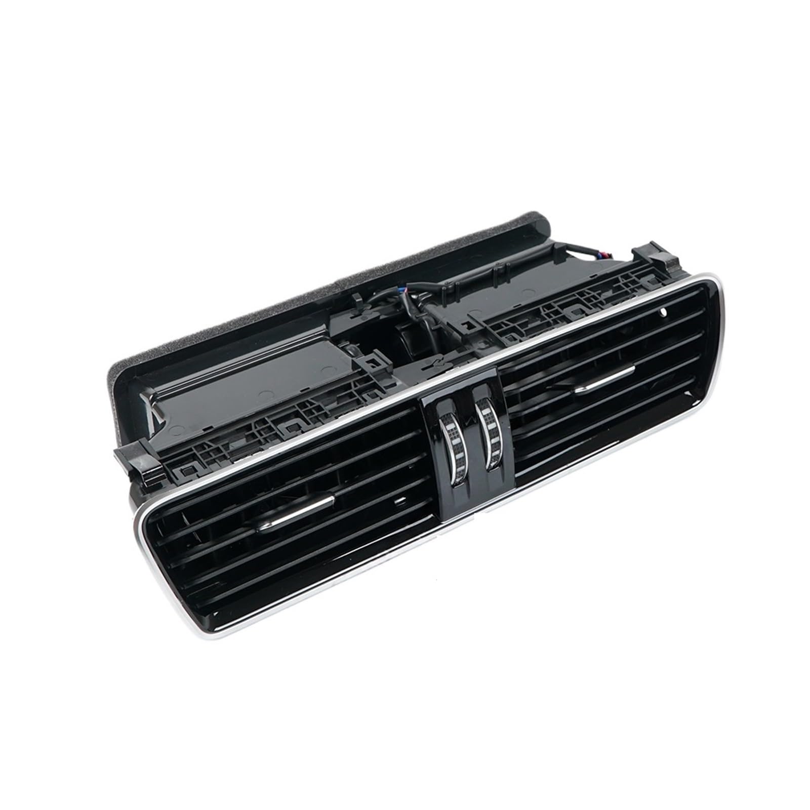 Air Conditioning Core Kit Fit for Passat B6 B7 CC R36 3AD 819 728 A 1PCS 3AD819728A Front Air Conditioning Outlet Center Armrest Air Vent Assembly(Glossy Middle 1PCS)