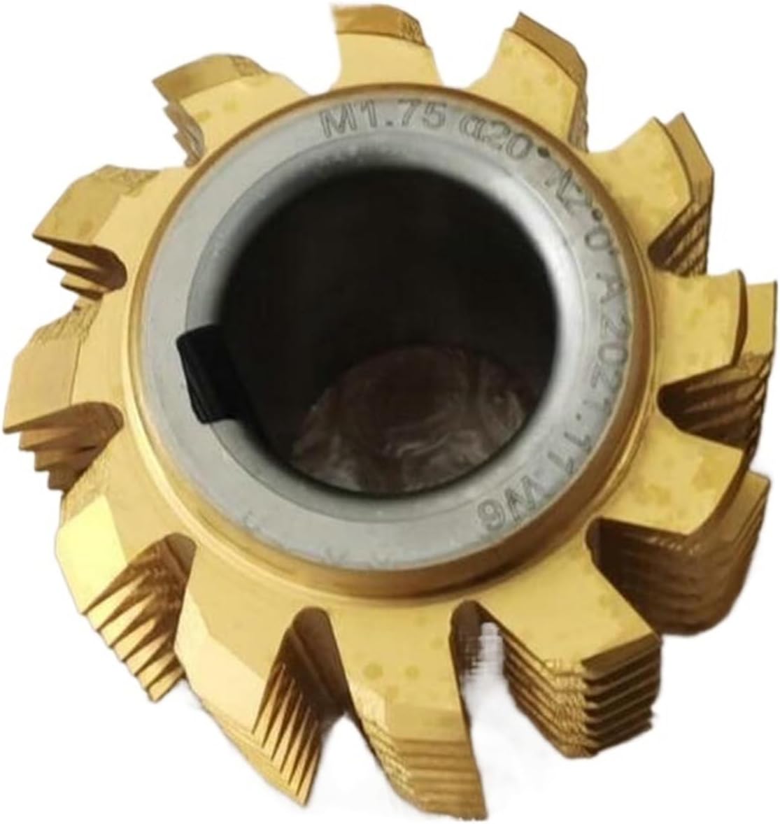 Hobbing Cutters, Standard Gear Hob Cutter Module M1 M1.25 M1.5 M1.75 M2 M2.25 M2.5 M2.75 PA20 Degree, 22mm Hole, A Grade,Tools(6542,M2.25,Without Coated)
