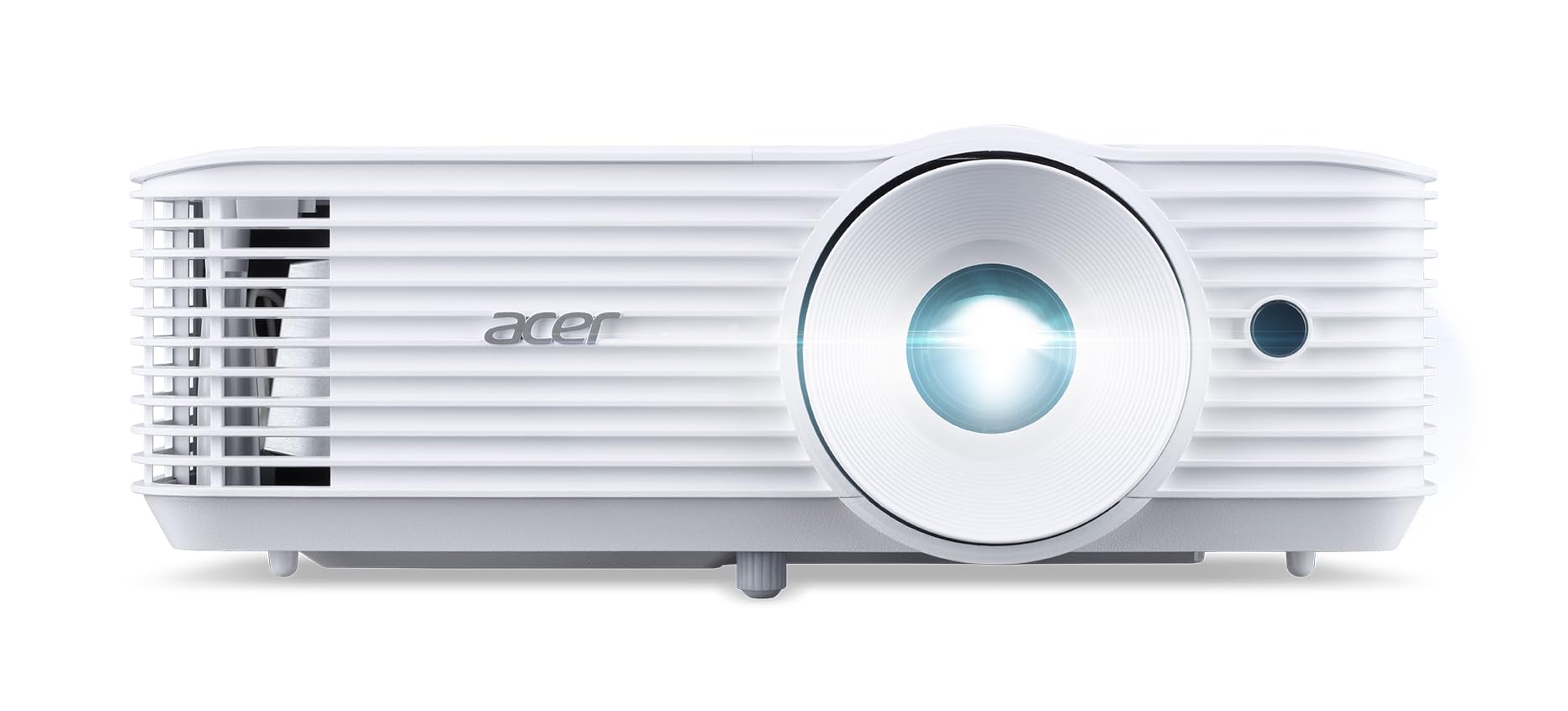 Acer H6546 DLP-Beamer - 1080p Full HD (1.920 x 1.080 Pixel), 5.200 ANSI Lumen, 10.000:1 Kontrast, 3D, Keystone, 1x 3 Watt Lautsprecher, HDMI (HDCP), weiß, Home Cinema