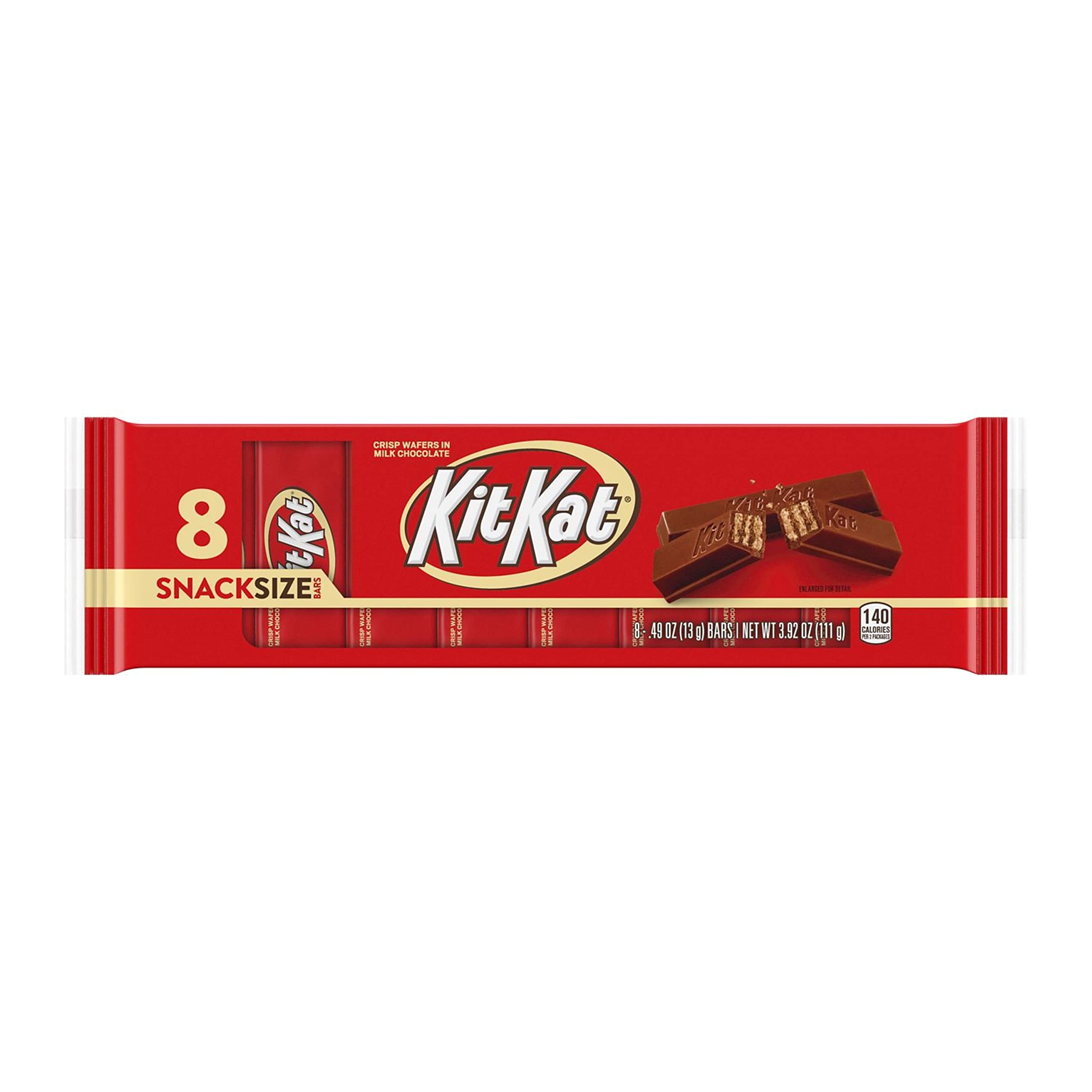 Buy KIT KAT Milk Chocolate Snack Size Wafer Candy, Individually Wrapped