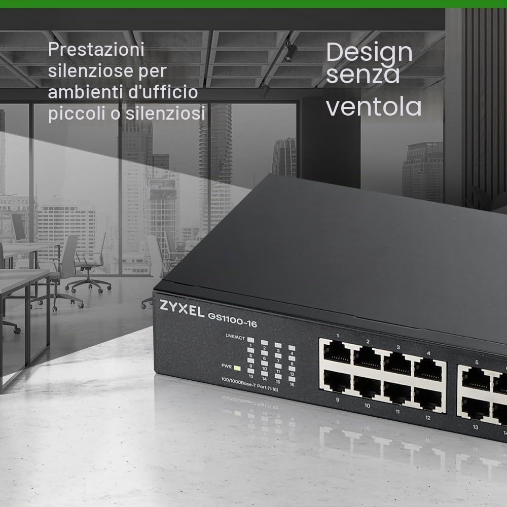 ZyXEL GS1100-16 switch di rete