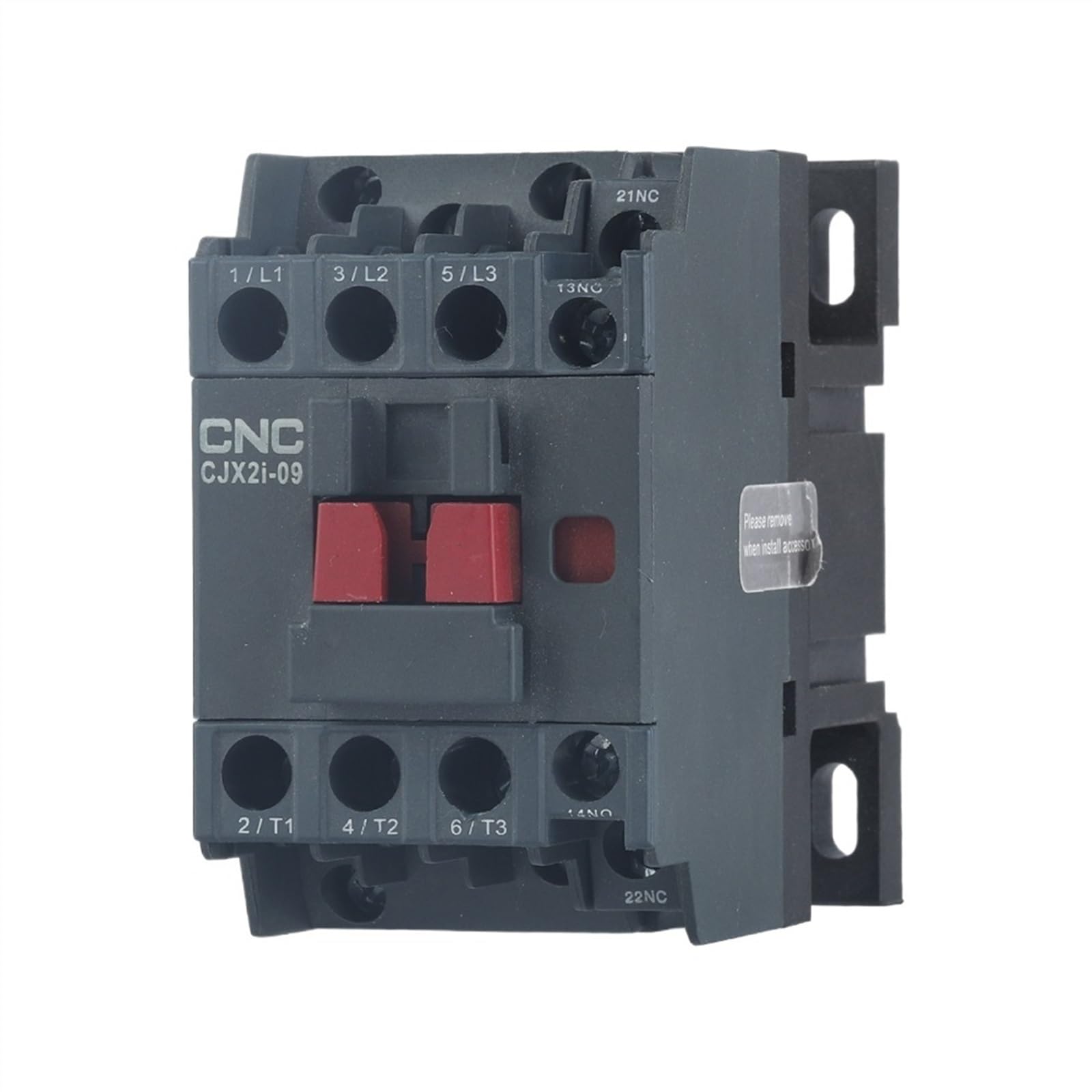 Contacteur modulaire CA Domestique CJX2i 3P 220V 32A 1NF 1NO Rail DIN