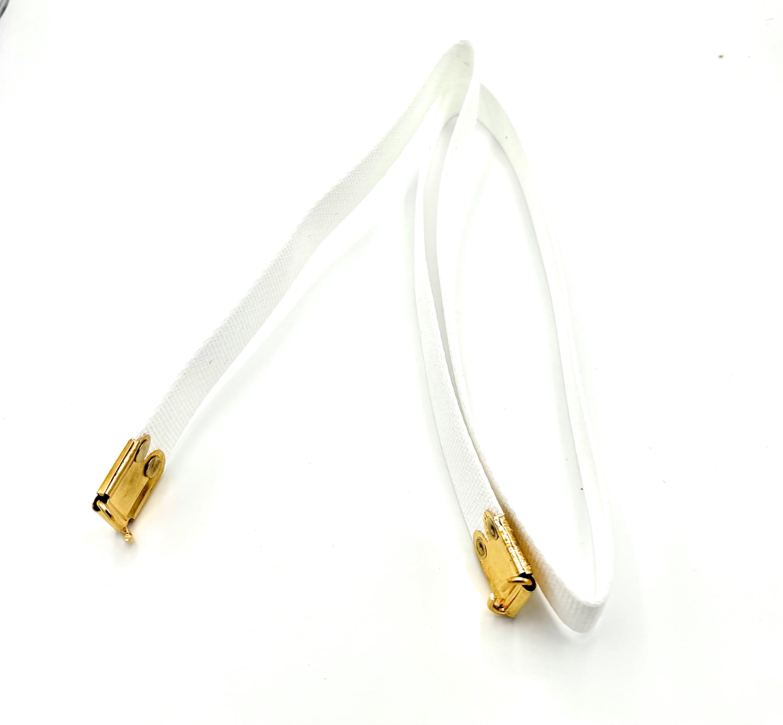 Uniform Store London Sling White Courlene Rifle Slings Gold Fittings Ceremonial for SLR