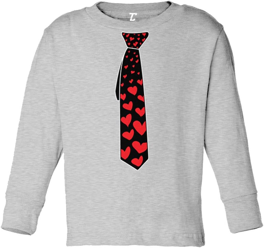Heart Tie - Valentine Love Cupid Infant/Toddler Cotton Jersey T-Shirt