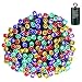 Lyhope Christmas Lights Battery, 200 LED 72ft 8 Modes Waterproof Fairy Christmas String Lights for Outdoor & Indoor, Patio, Lawn, Landscape, Garden, Wedding, Holiday Decoration (Multi-Color)