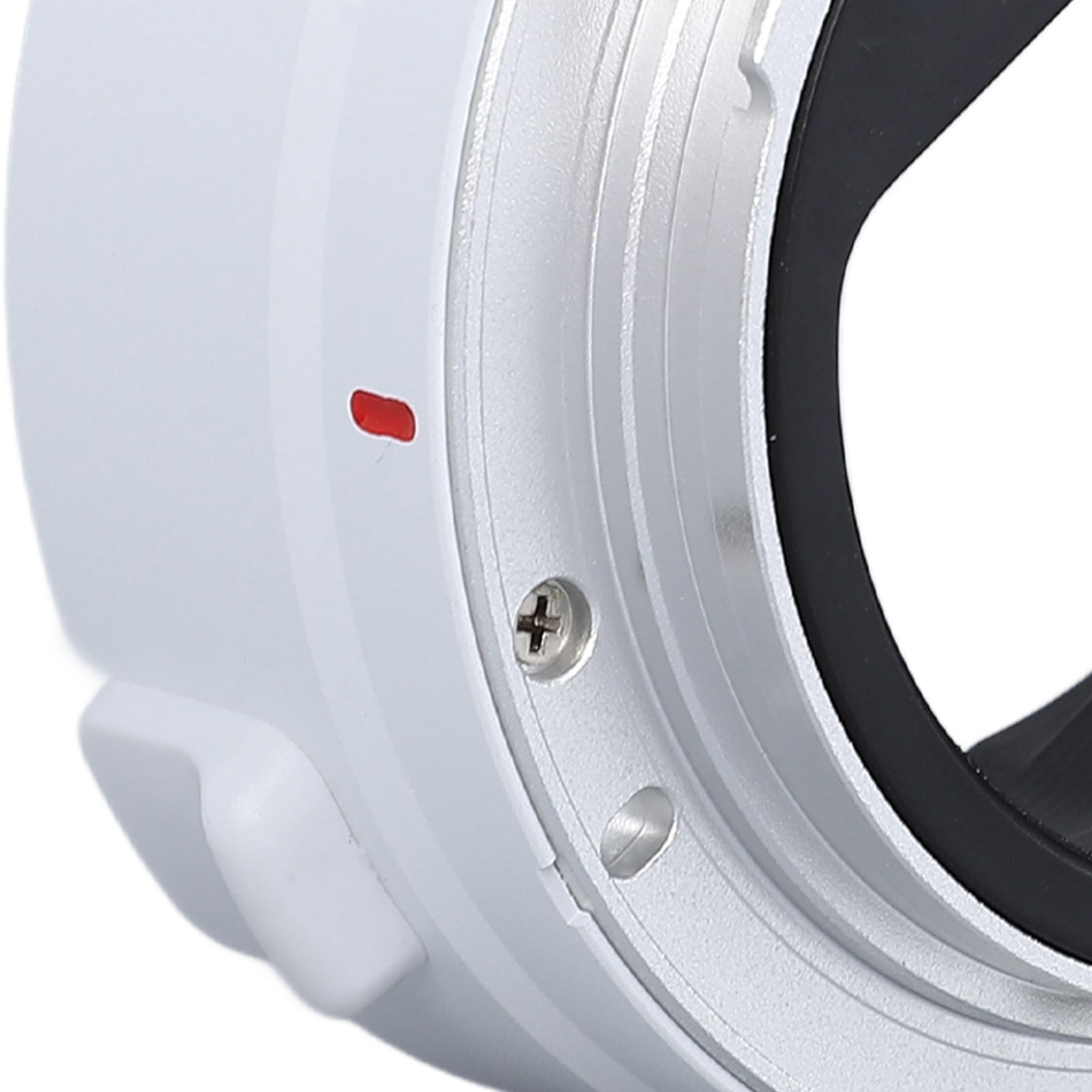 Fabater Per Adattatore Per Obiettivo Fotocamera Serie R in Lega di Alluminio Messa a Fuoco Automatica Anti-vibrazione Adattatore da Obiettivo EF EF S a R Per Fotocamera Mirrorless R7 6 10 R5C R3 5 RP