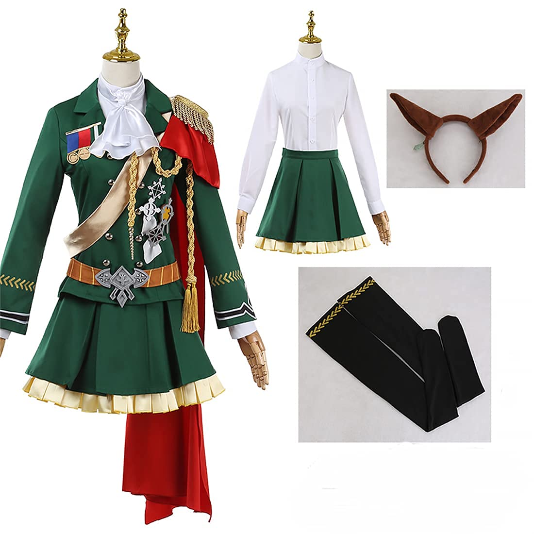 ウマ娘 シンボリルドルフ コスプレ衣装 Amazon.co.jp: [LEWEI] ウマ娘 プリティーダービー