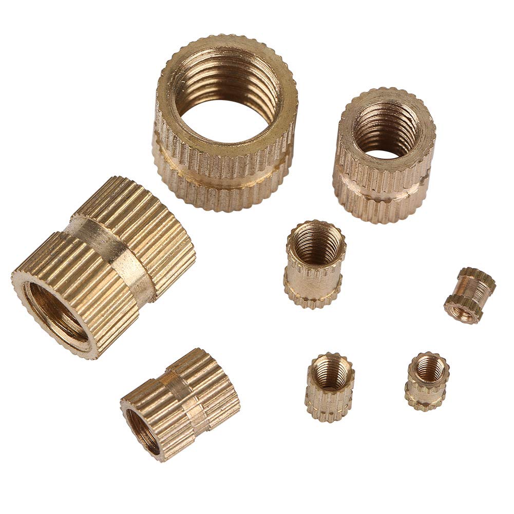 Embedded Knurled Nut, 210 PcsSet Knurled Nut, for Industrial Hardware Fastening Hardware Industrial Accessories Fastener Hardware