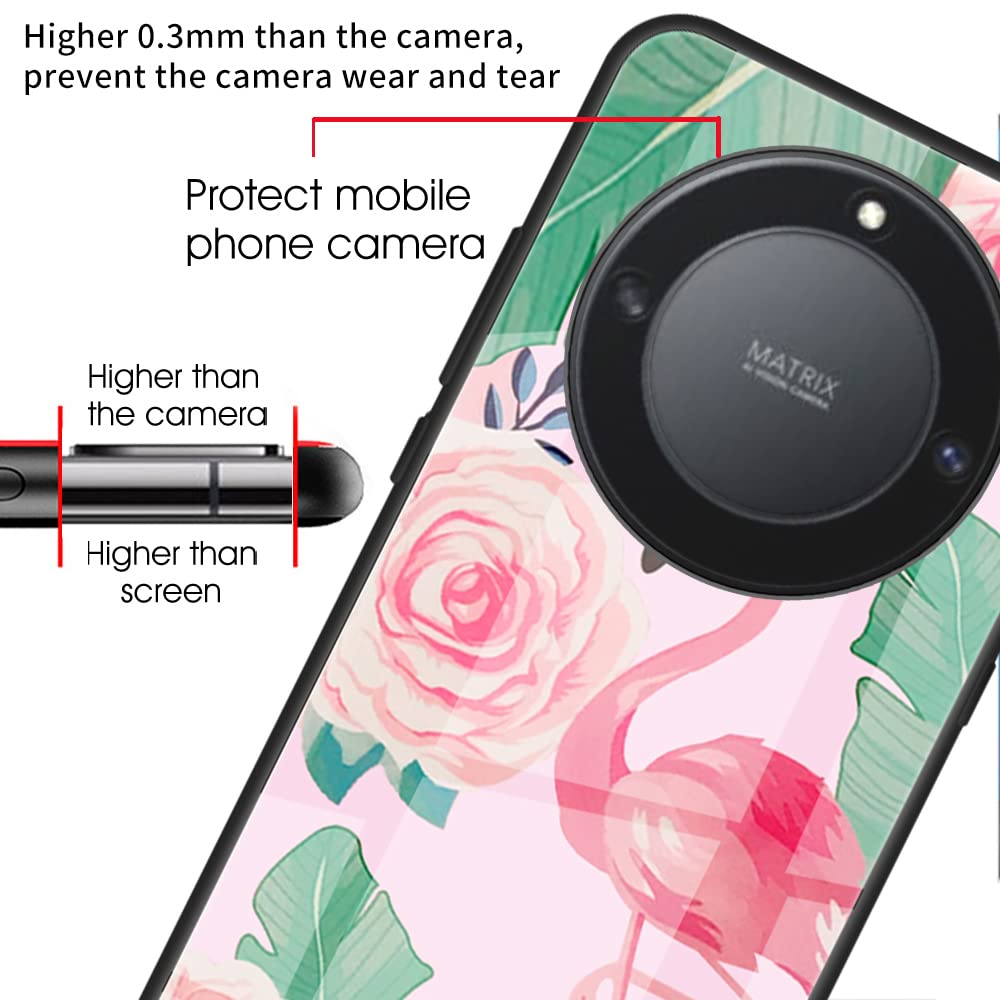 Handyhülle Für Honor Magic 6 Lite 5G / X9b – Sternenhimmel-Design, Gehärtetes Glas & TPU, Stoßfest