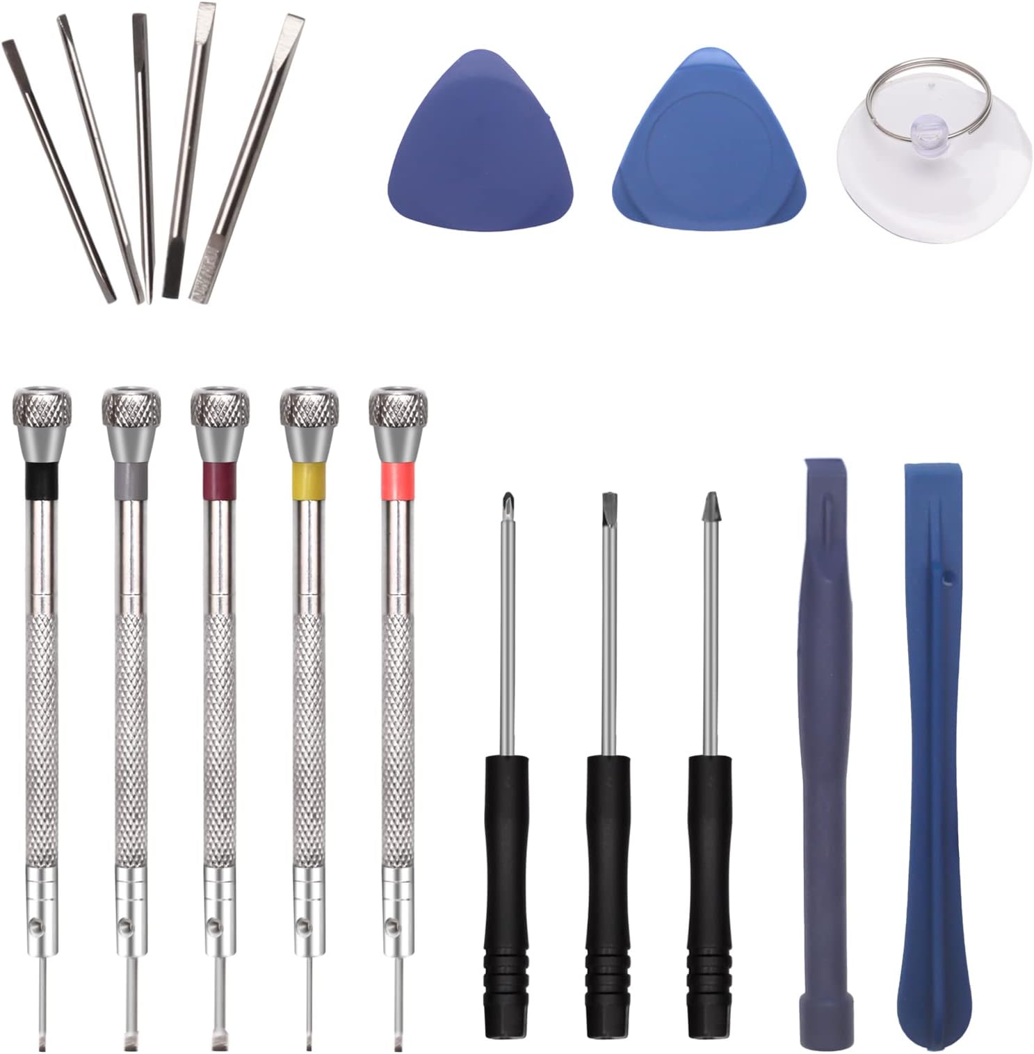 Svalor 13 in 1 Watch Screwdriver, Watchmakers Screwdrier Set, Micro Screwdriver Set, Precision Screwdriver Set, Multi-functional Mini Screwdriver Set for Watch Eyeglasses Mobile Phone Laptop Repairing