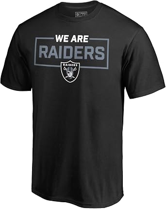 Mens Black Las Vegas Raiders We are Icon T-Shirt