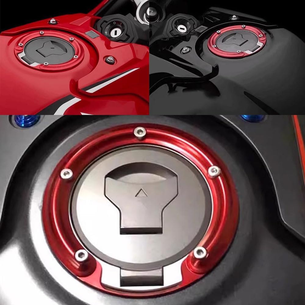 FOR VFR800FD 2014-2015オートバイタンクフィラーオイルキャップオイルタンクリングカバープロテクター