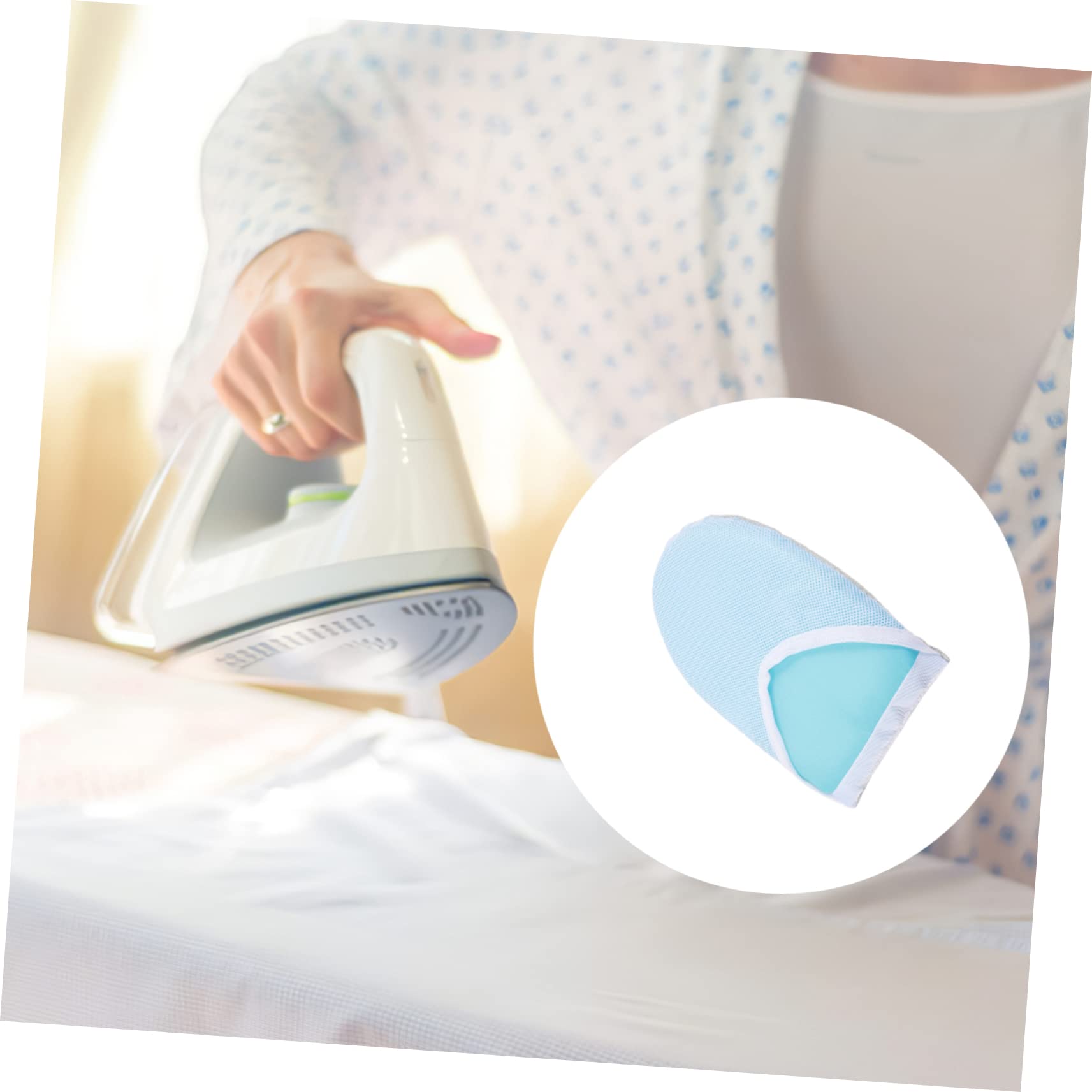 OUNONA Garment Ironing Glove Heat Resistant Mitt Comfortable for Travel-Friendly